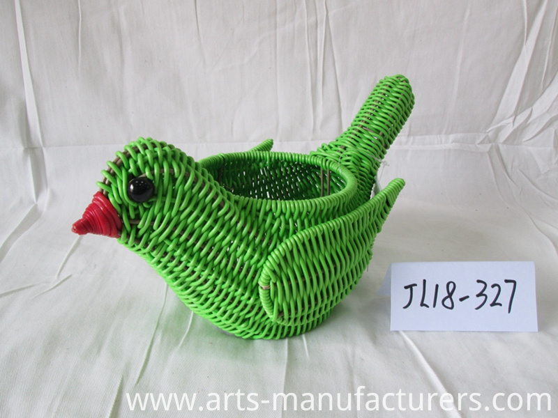 Bird shape basket Bird shape basket